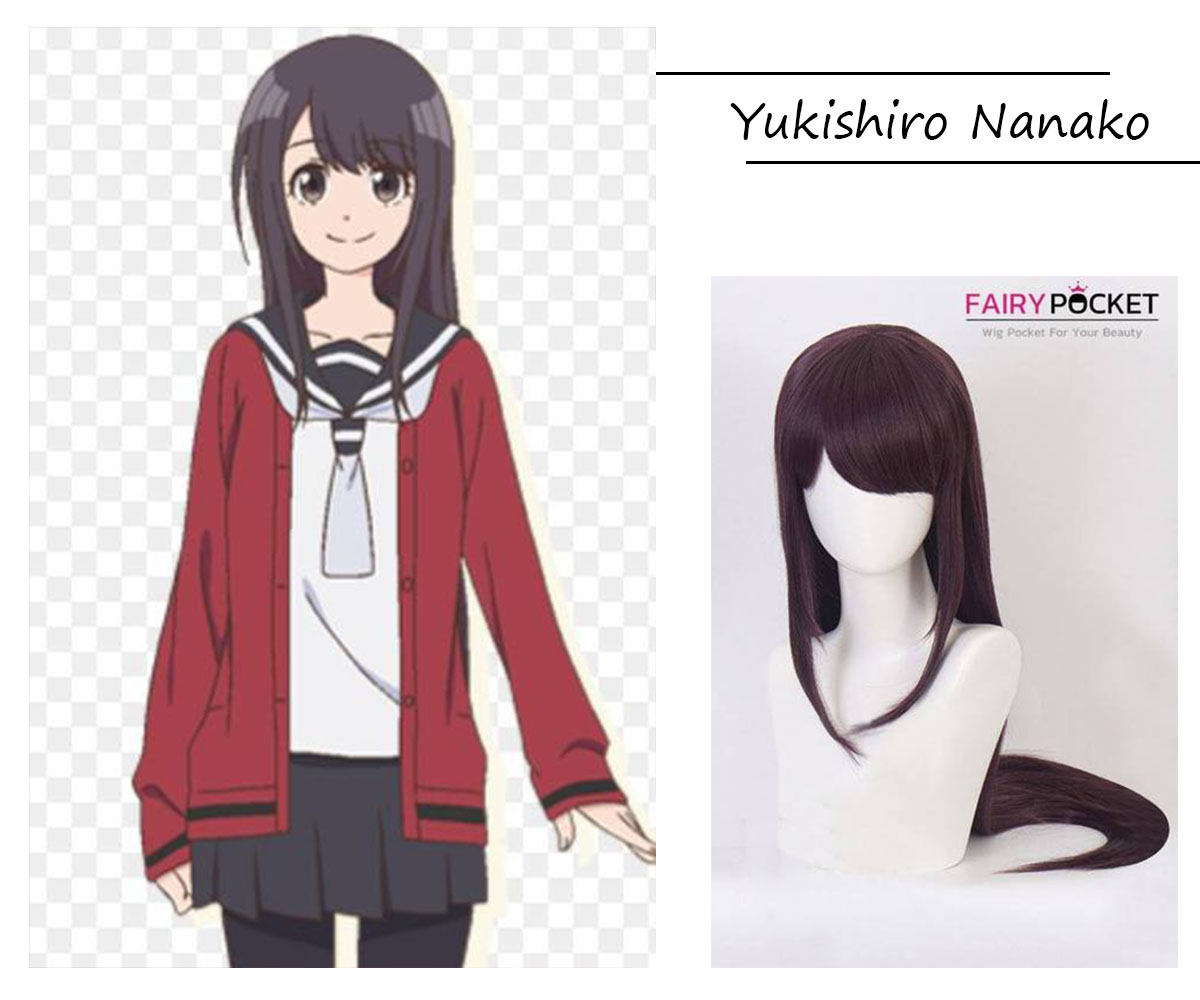 Hitoribocchi no Marumaru Seikatsu Nako Sunao Cosplay Wig – FairyPocket Wigs