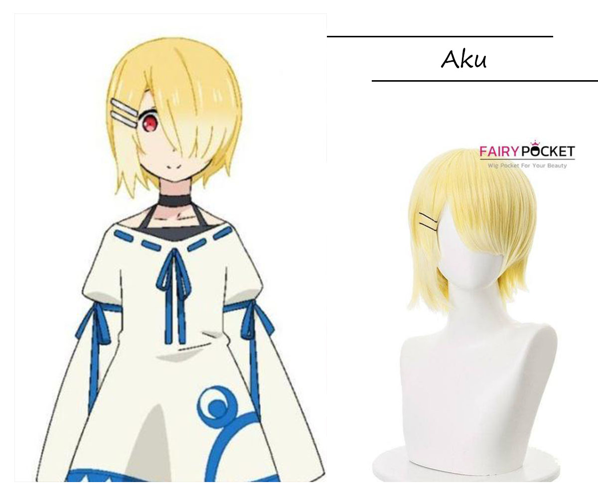 Maou-sama, Retry! Aku Cosplay Wig – FairyPocket Wigs